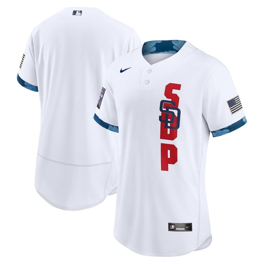 San Diego Padres Style 1 Baseball Jersey baseball jersey product view 1