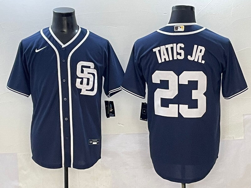 San Diego Padres #23 Fernando Tatis Jr. Padres Adult Style 3 Baseball Jersey baseball jersey product view 1