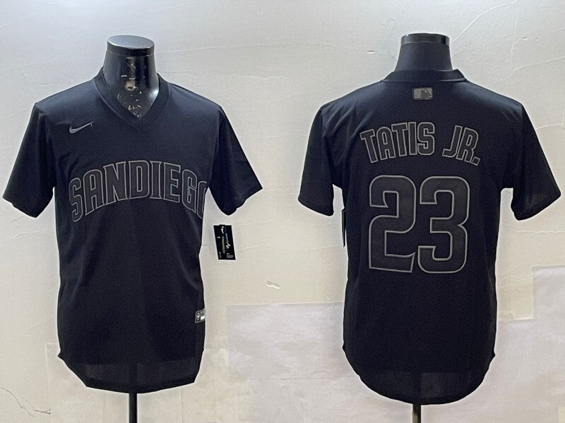San Diego Padres #23 Fernando Tatis Jr. Padres Retro Inverted Adult Baseball Jersey baseball jersey product view 1
