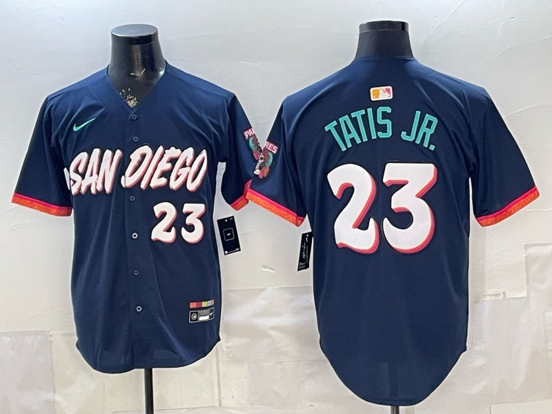 San Diego Padres #23 Fernando Tatis Jr. Padres Special V2 Baseball Jersey baseball jersey product view 1
