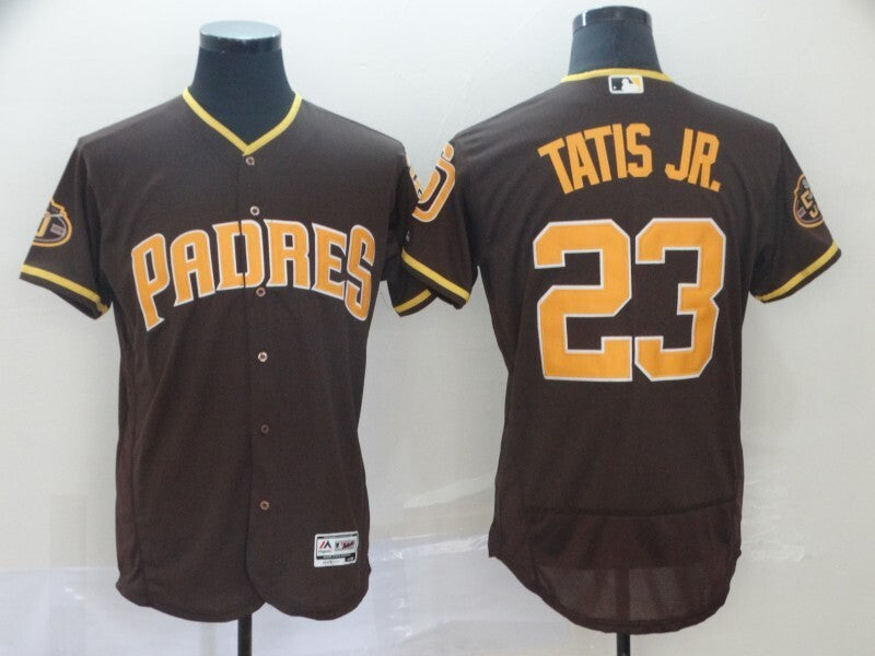 San Diego Padres #23 Fernando Tatis Jr Style 4 Baseball Jersey baseball jersey product view 1