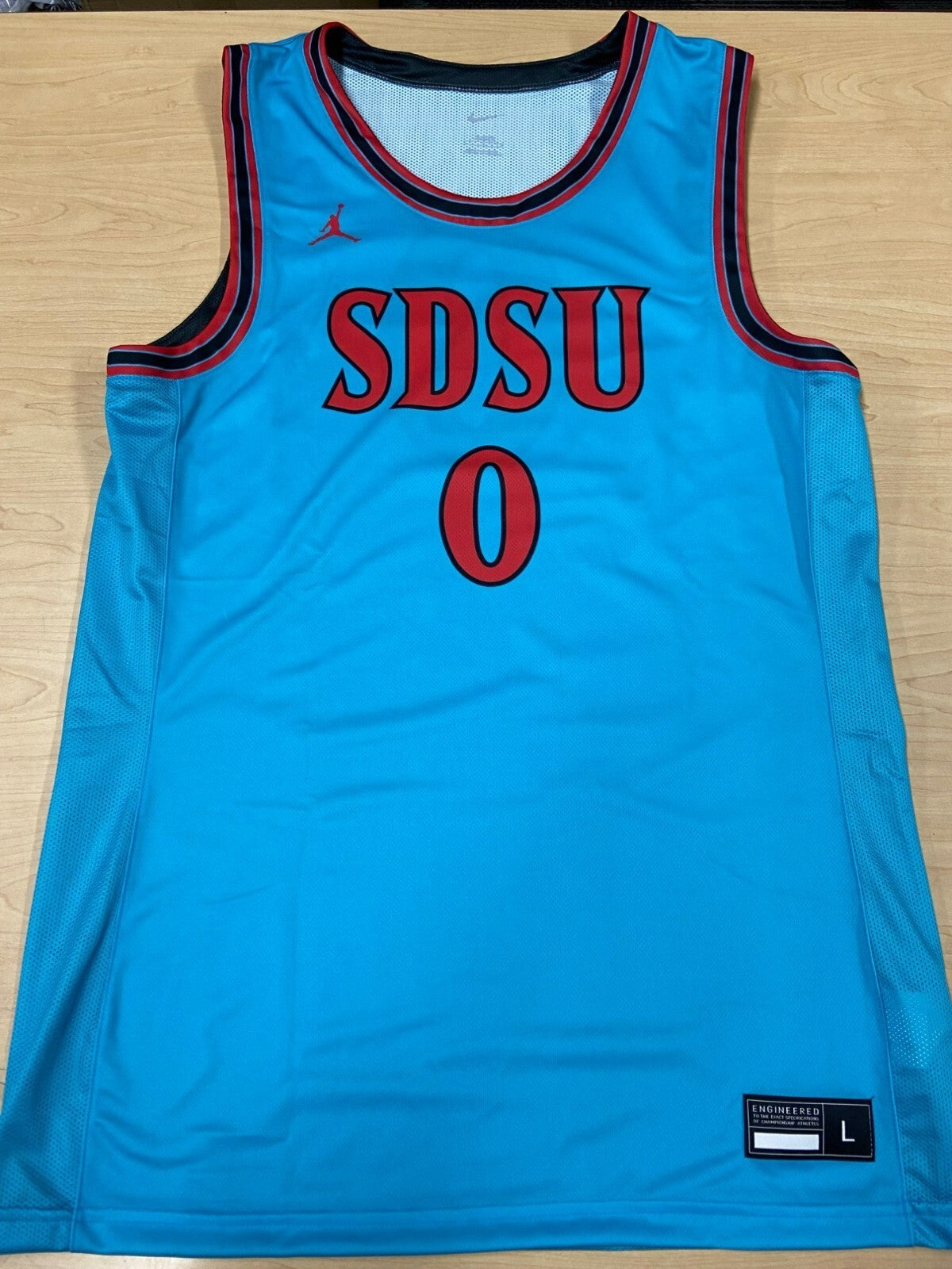 San Diego State Aztecs 2022-23 N7 College Football Jersey football jersey product view 1