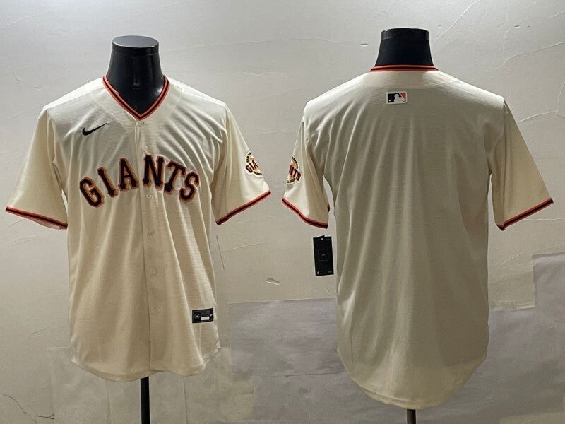 San Francisco Giants Giants Style 3 Baseball Jersey baseball jersey product view 1