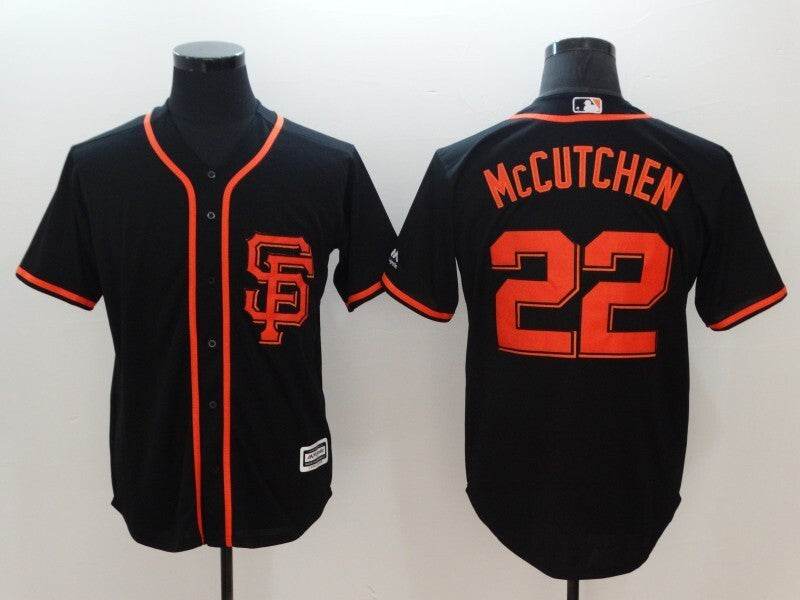 San Francisco Giants #22 Andrew McCutchen Style 1 Baseball Jersey baseball jersey product view 1