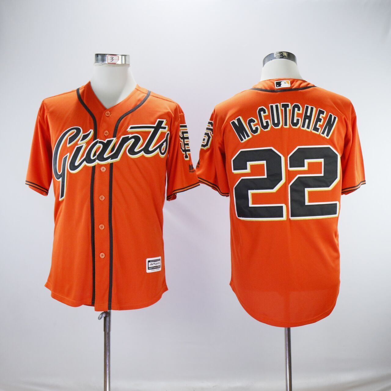 San Francisco Giants #22 Andrew McCutchen Style 2 Baseball Jersey baseball jersey product view 1