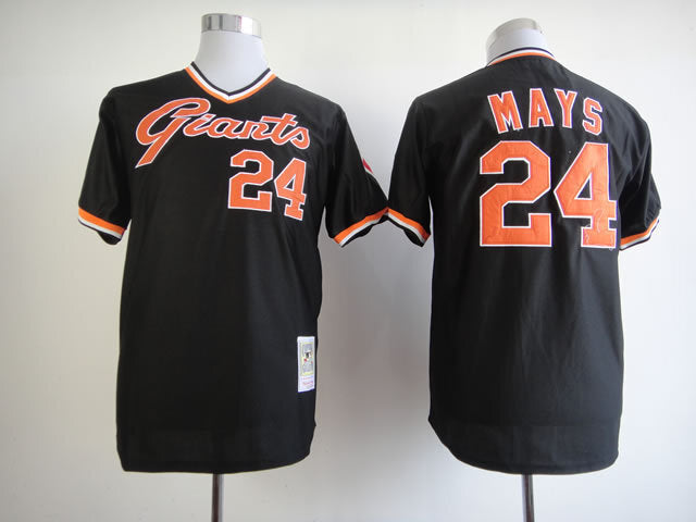 San Francisco Giants #24 Style 1 Baseball Jersey baseball jersey product view 1