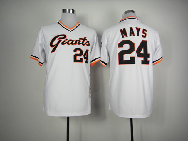San Francisco Giants #24 Style 6 Baseball Jersey baseball jersey product view 1