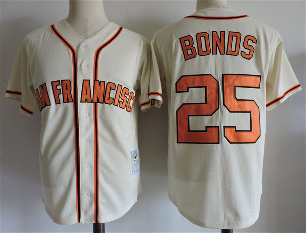 San Francisco Giants #25 Style 1 Baseball Jersey baseball jersey product view 1