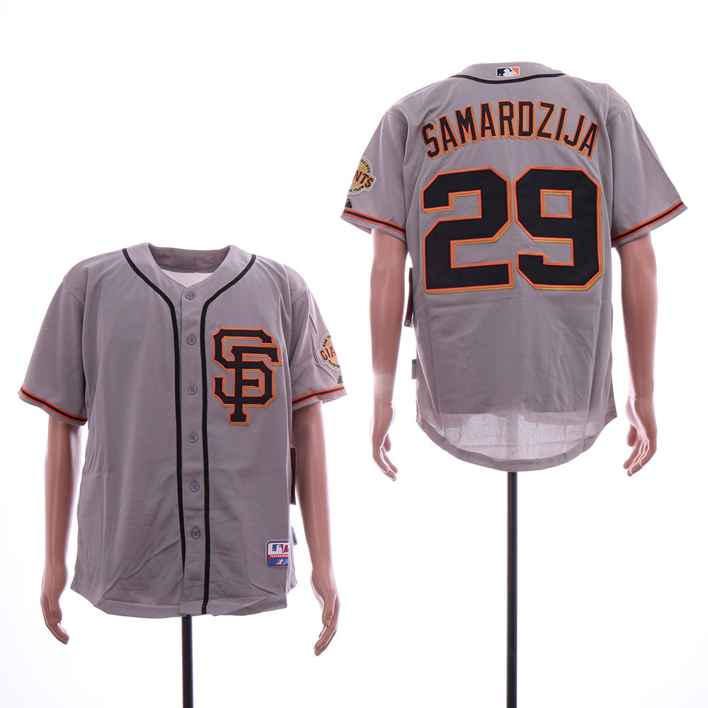 San Francisco Giants #29 Style 1 Baseball Jersey baseball jersey product view 1