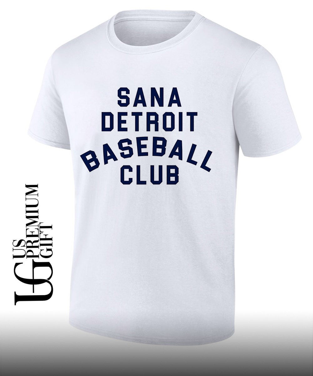 Sana Detroit Baseball Club shirt Unisex T-shirt, Sweatshirt, Hoodie, Long Sleeve Tee - T-Shirt, Sweatshirt, Hoodie