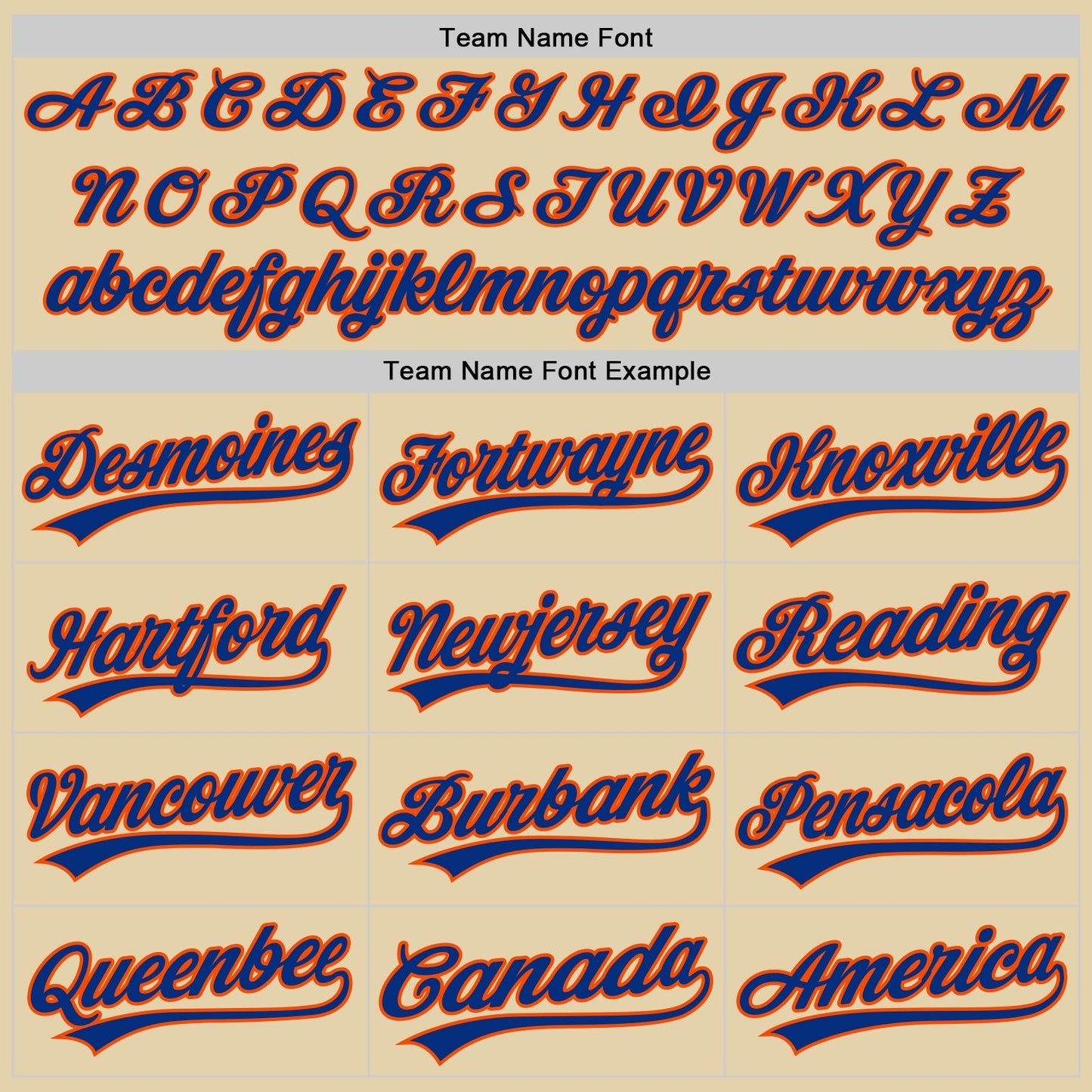 Custom Sand Royal-Orange Authentic Baseball Jersey baseball jersey product view 4