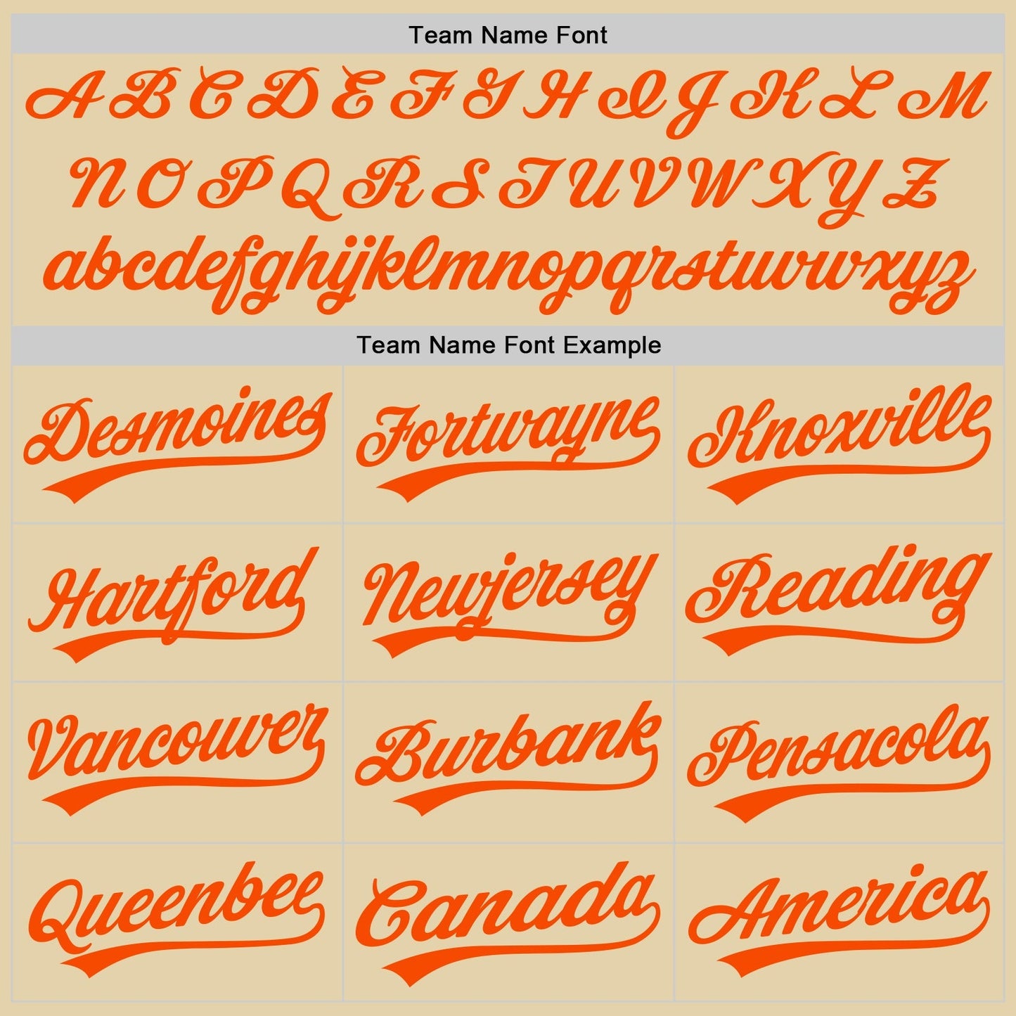 Custom Sand Orange Authentic Baseball Jersey baseball jersey product view 4