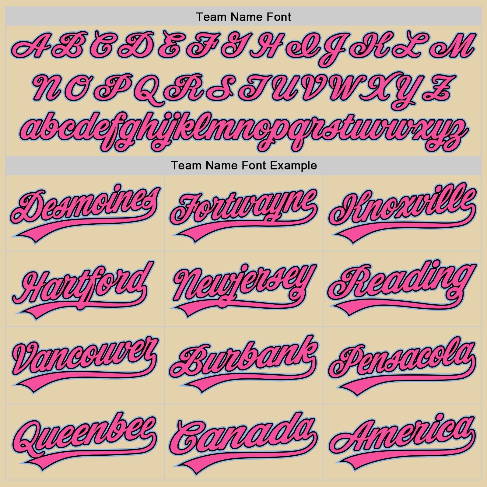 Custom Sand Pink Black-Light Blue Authentic Baseball Jersey baseball jersey product view 4