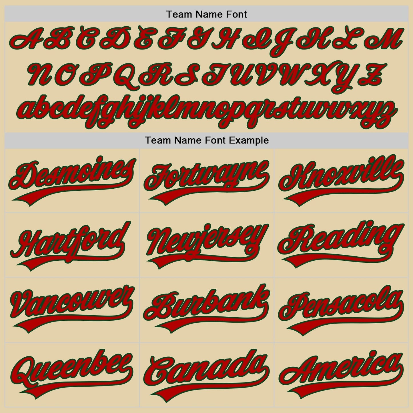 Custom Sand Red-Green Authentic Baseball Jersey baseball jersey product view 4