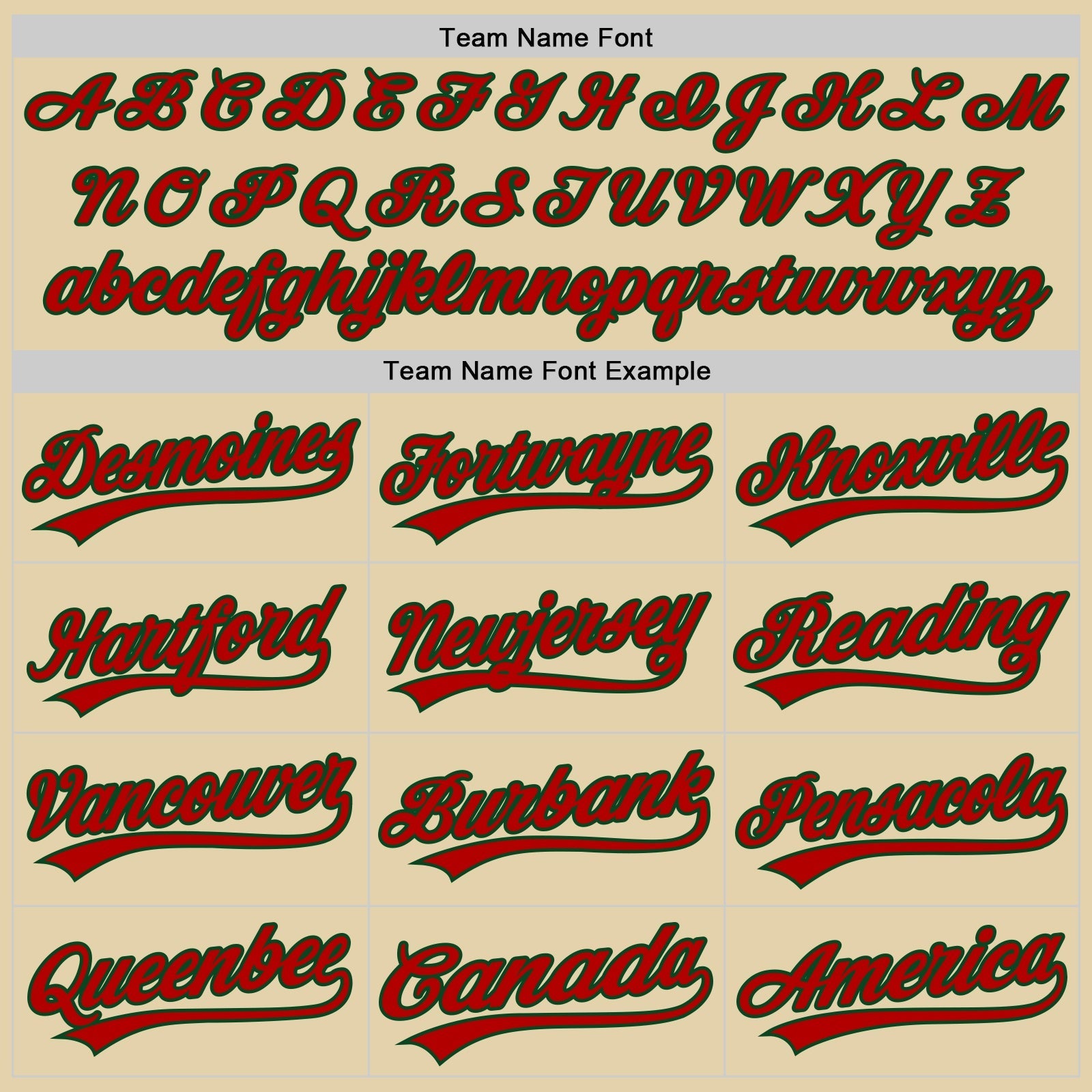 Custom Sand Red-Green Authentic Baseball Jersey baseball jersey product view 4