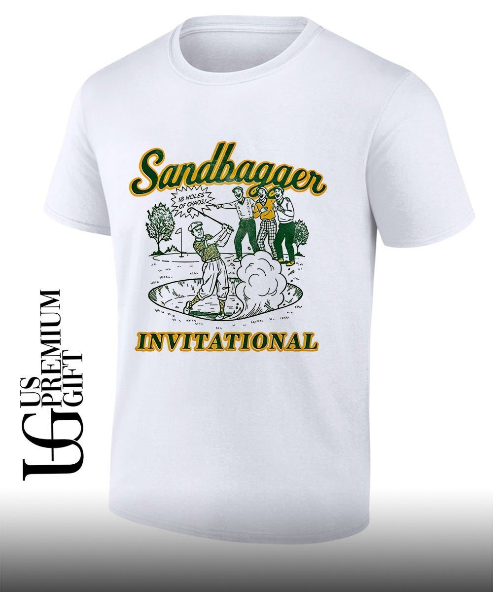 Sandbagger Invitational is holes of chaos shirt Unisex T-shirt, Sweatshirt, Hoodie, Long Sleeve Tee - T-Shirt, Sweatshirt, Hoodie