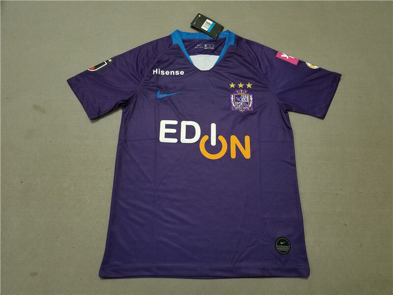 Sanfrecce Hiroshima away purple 19-20 season soccer jersey sports jersey product view 1