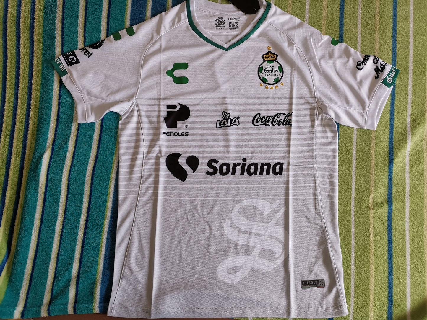 Santos Style 4 Soccer Jersey sports jersey product view 1