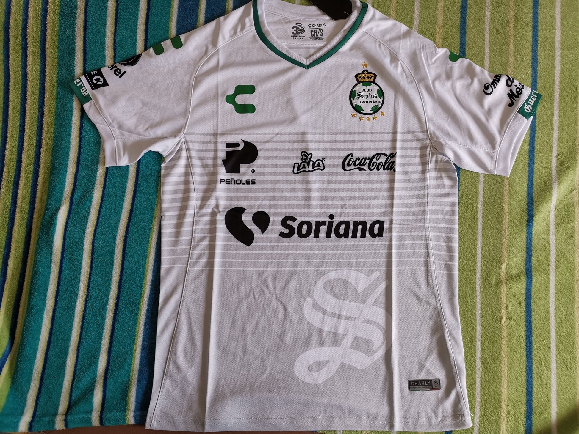 Santos Style 4 Soccer Jersey sports jersey product view 1
