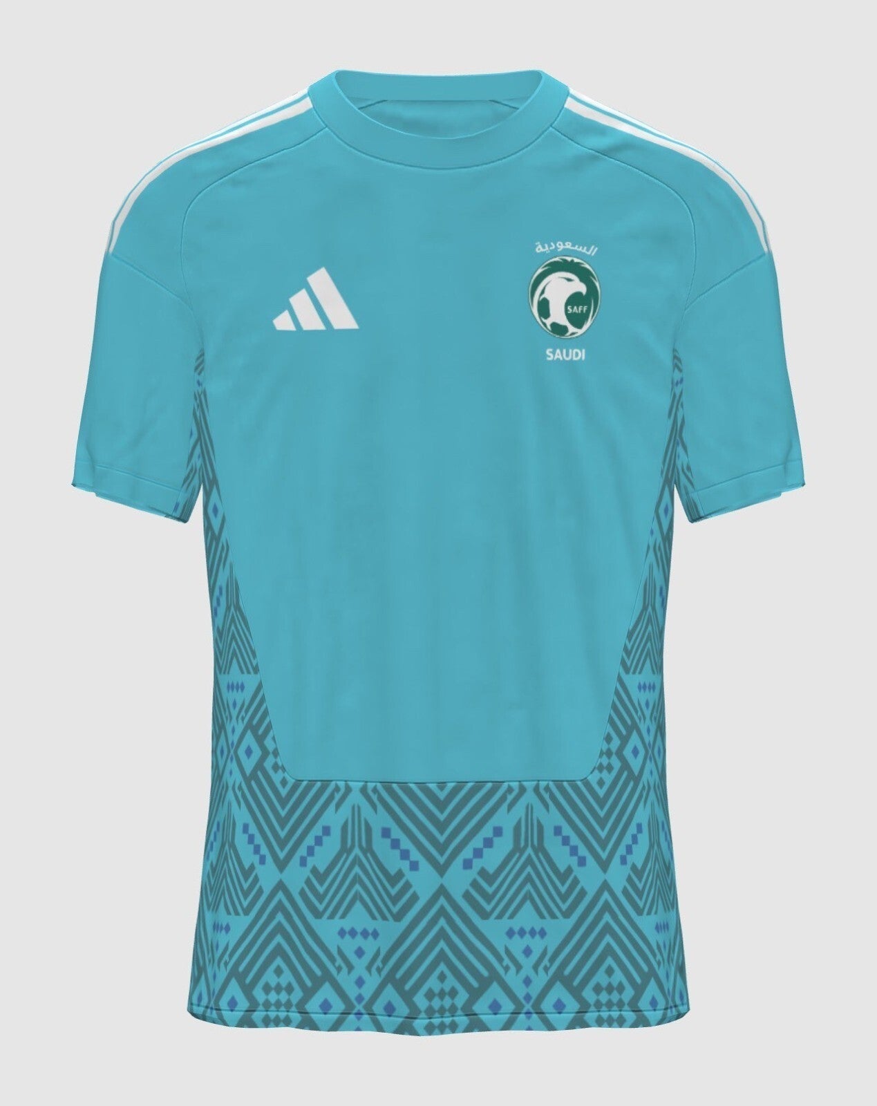 Saudi Arabia 2026 World Cup GK Style 5 Soccer Jersey sports jersey product view 1