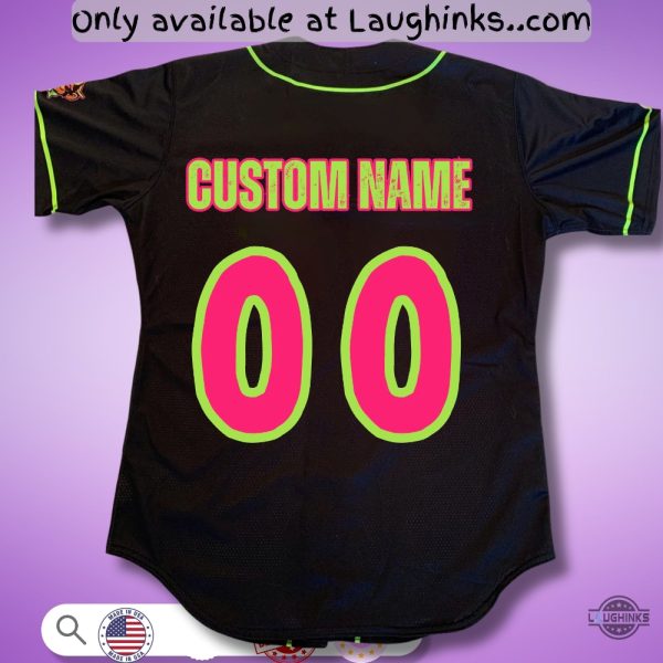 Savannah Bananas Party Animal Personalized Baseball Jersey 3D Shirt baseball jersey product view 1