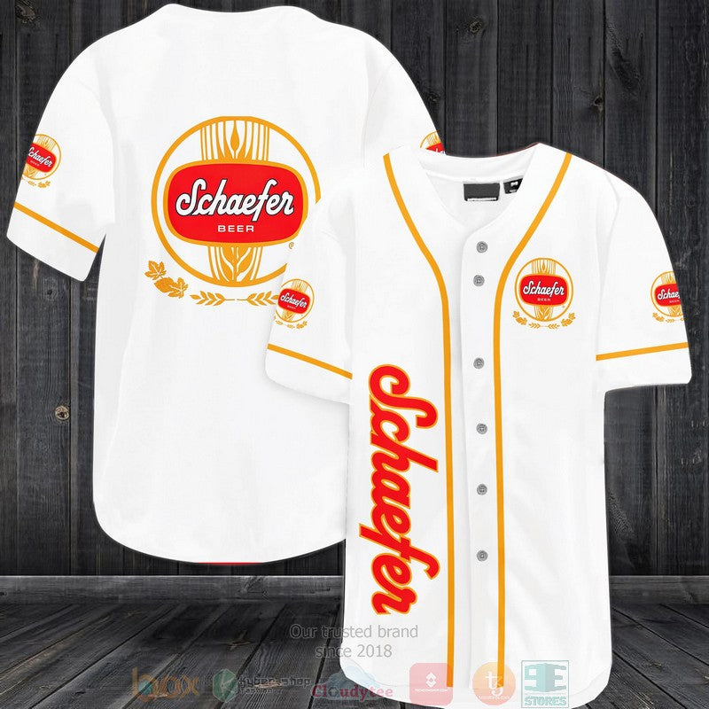 Schaefer Beer Baseball shirt baseball jersey product view 1