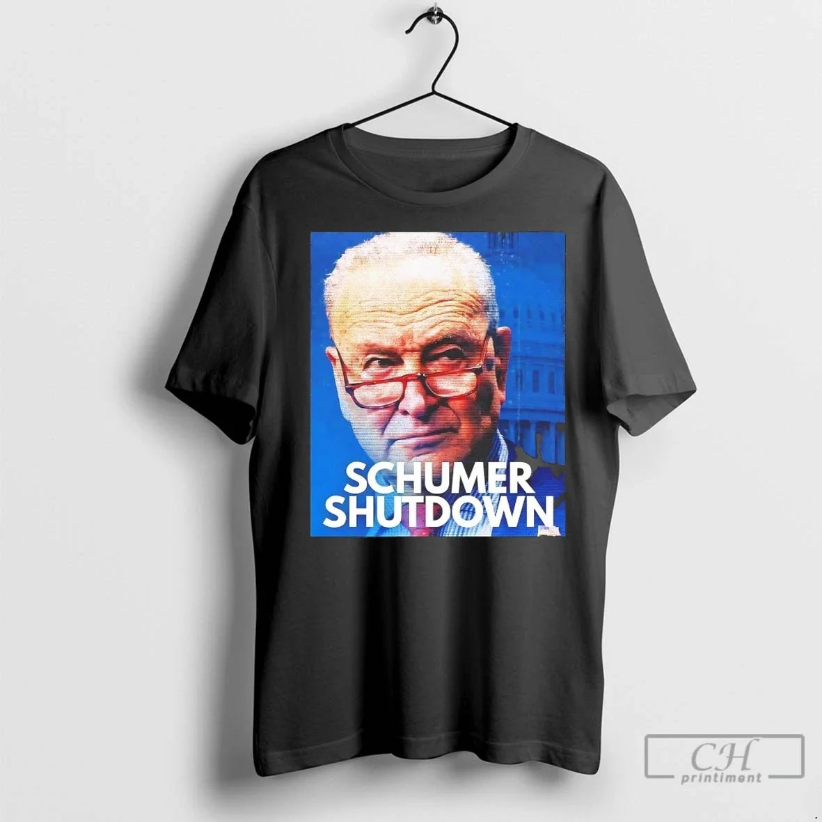 Schumer Shutdown T Shirts Unisex T-shirt, Sweatshirt, Hoodie, Long Sleeve Tee - T-Shirt, Sweatshirt, Hoodie