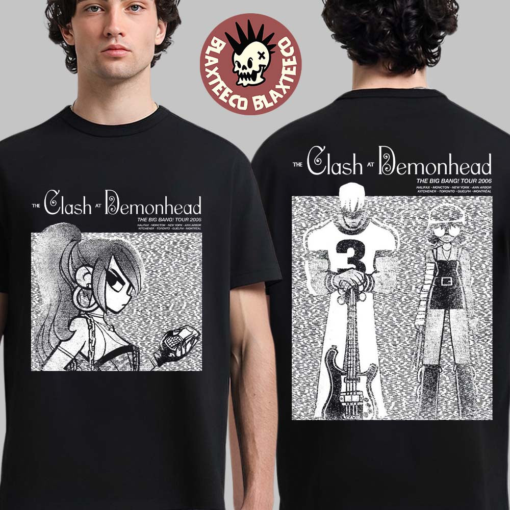Scott Pilgrim Vol 3 Scott Pilgrim And The Infinite Sadness 20th Anniversary Merch The Clash At Demonhead The Big Bang Tour 2006 T-Shirt - T-Shirt, Sweatshirt, Hoodie