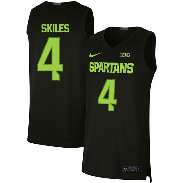 Scott Skiles 4 Balck College Football Jersey football jersey product view 1