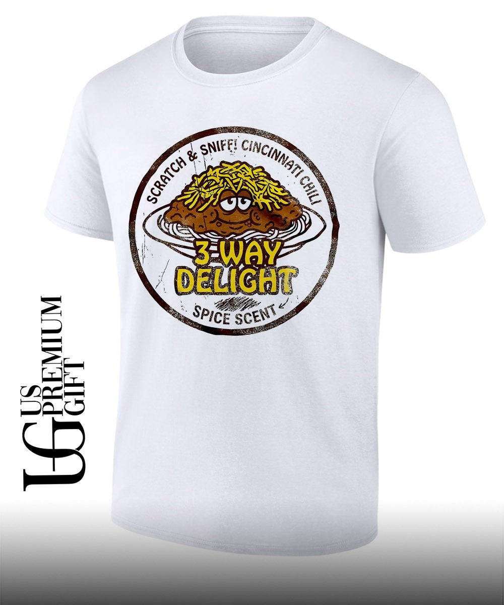 Scratch N Sniff Cincinnati 3-Way Delight Cincinnati Baseball shirt Unisex T-shirt, Sweatshirt, Hoodie, Long Sleeve Tee - T-Shirt, Sweatshirt, Hoodie