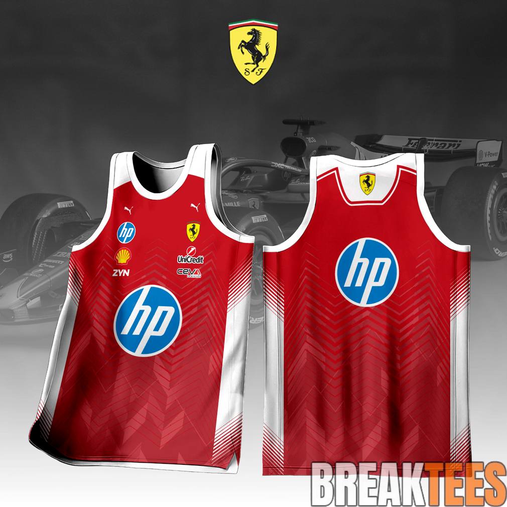Scuderia Ferrari Inspired Jersey Shirt sports jersey product view 1