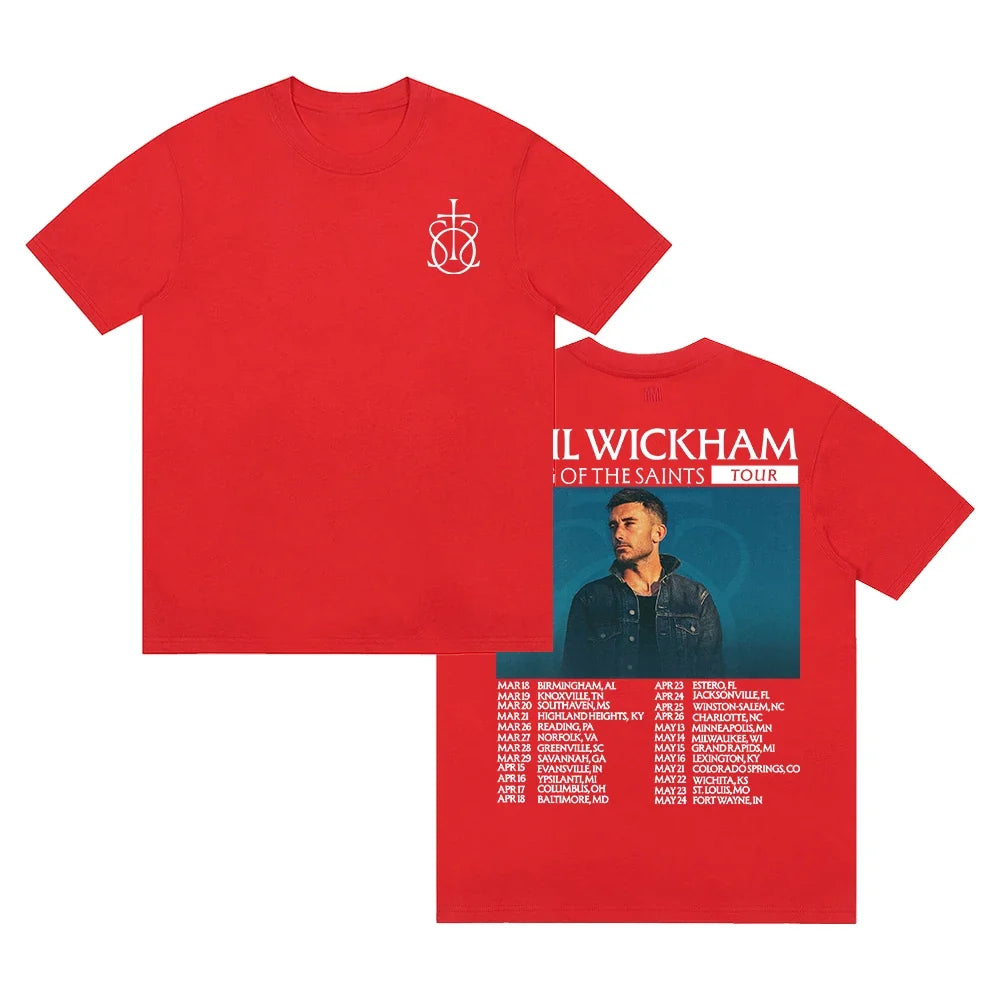 Ph Wickham Song Of The Saints Tour 2026 T-shirt Unisex T-shirt, Sweatshirt, Hoodie, Long Sleeve Tee - T-Shirt, Sweatshirt, Hoodie