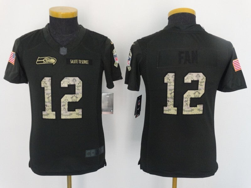 Seahawks Seahawks ( Youth) Style 1 Football Jersey football jersey product view 1