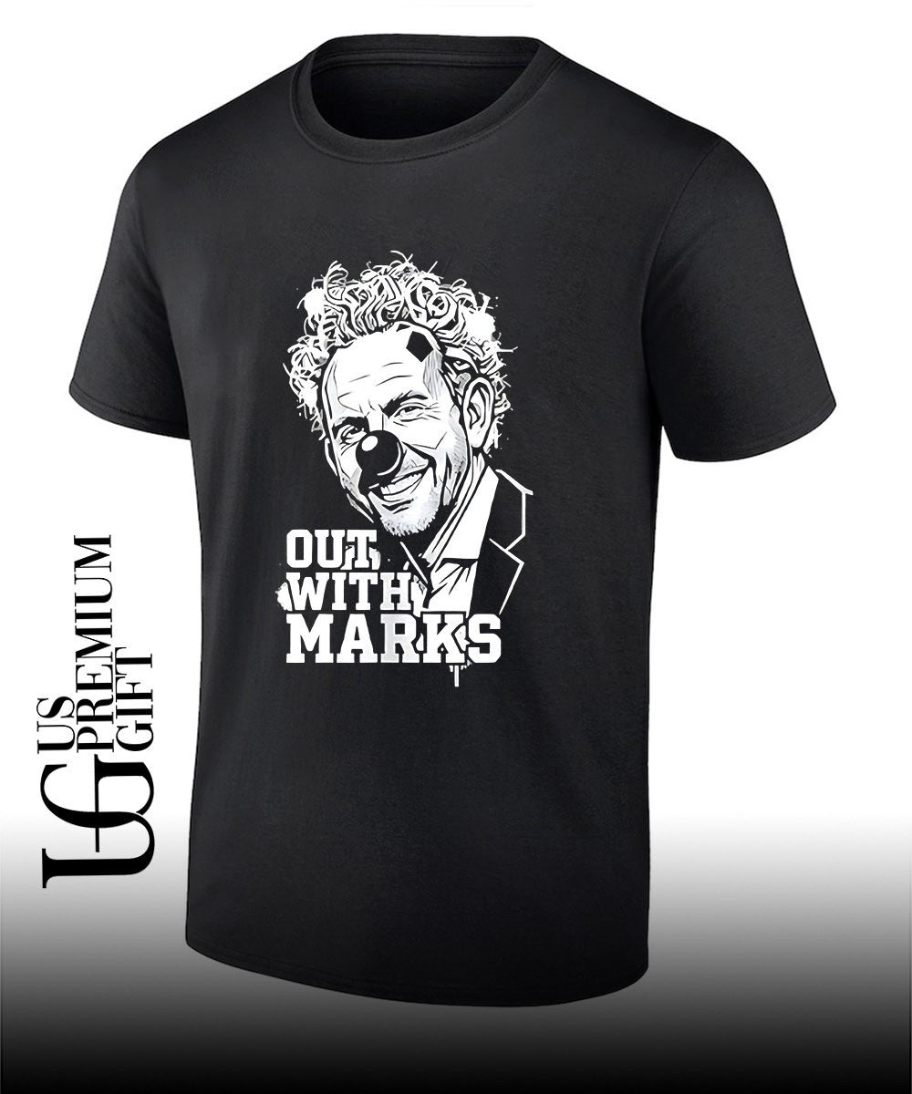 Sean Marks clown out with Marks shirt Unisex T-shirt, Sweatshirt, Hoodie, Long Sleeve Tee - T-Shirt, Sweatshirt, Hoodie