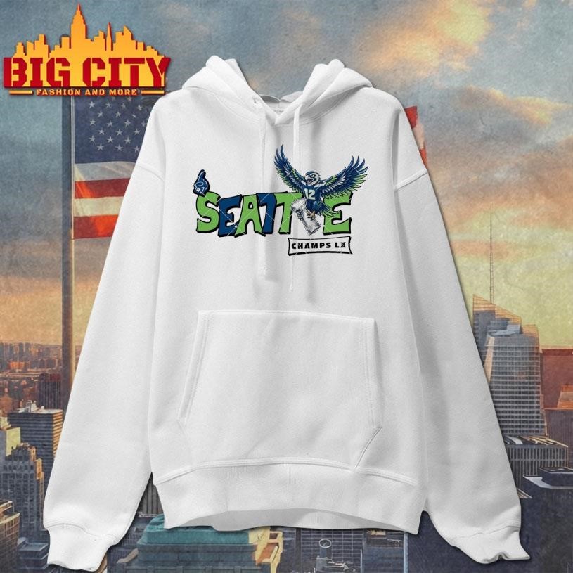 Seattle Football Championship 2026 - Adult & Kids T-Shirts, Sweatshirts & Hoodies apparel design preview 2