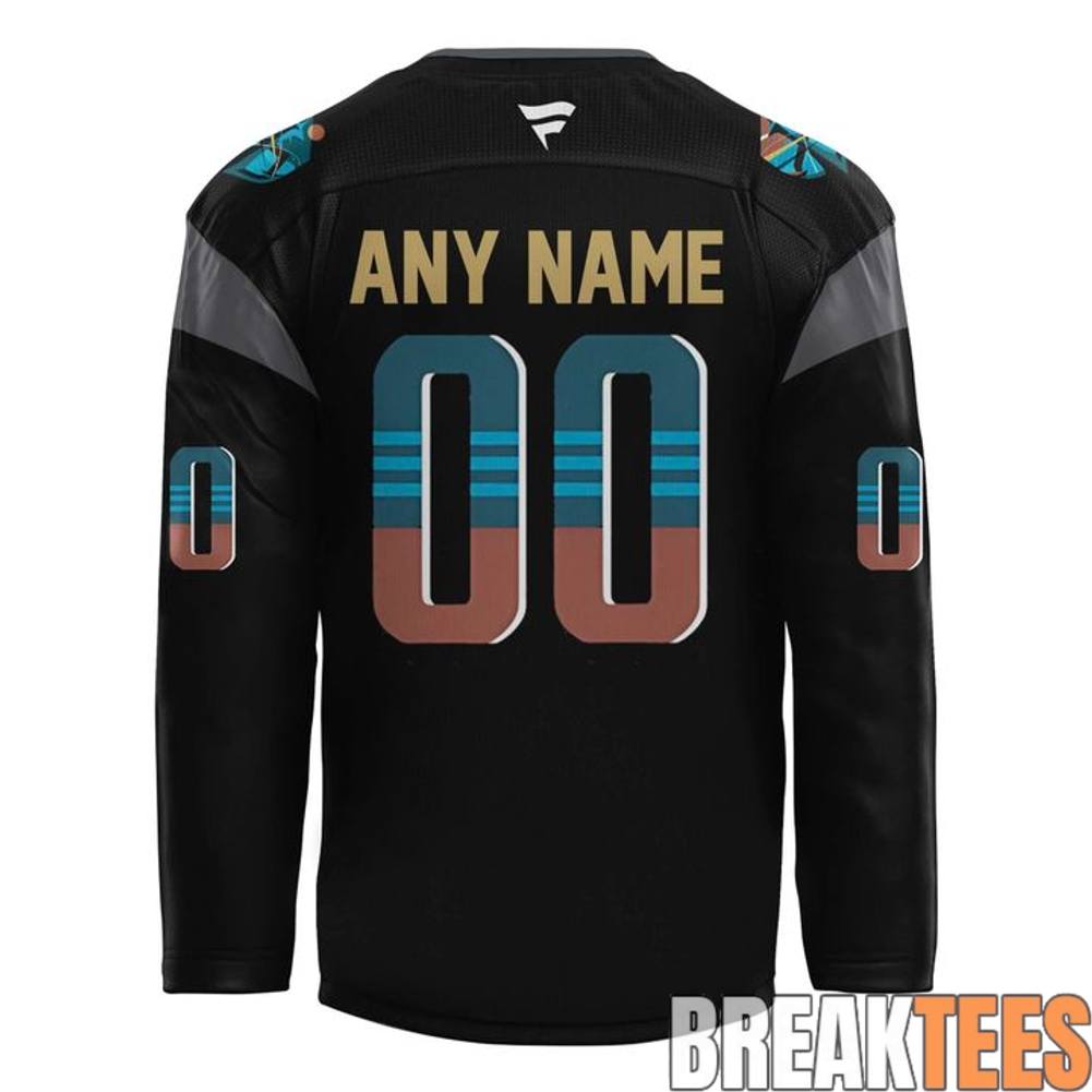 Seattle Kraken 2026 Black Hockey History Night Custom - Adult & Kids T-Shirts, Sweatshirts & Hoodies apparel design preview 3