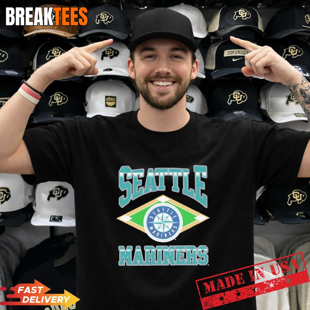 Seattle Mariners Field Diamond Baseball Shirt Unisex T-shirt, Sweatshirt, Hoodie, Long Sleeve Tee - T-Shirt, Sweatshirt, Hoodie