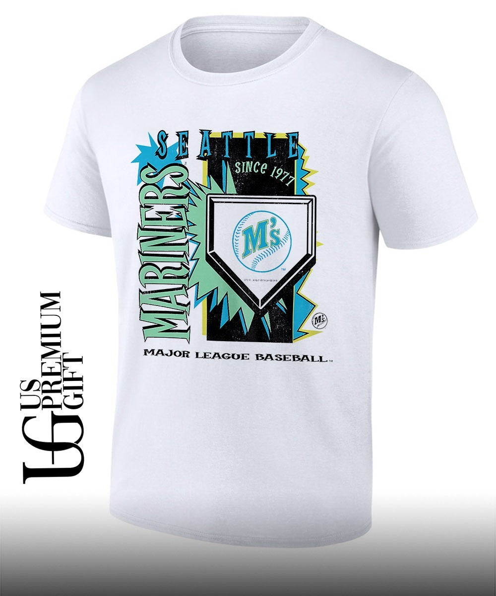 Seattle Mariners Major League baseball since 1977 Cooperstown Neon shirt Unisex T-shirt, Sweatshirt, Hoodie, Long Sleeve Tee - T-Shirt, Sweatshirt, Hoodie