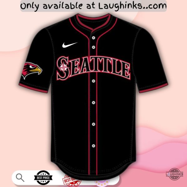 Seattle Mariners U Night Baseball Jersey Shirt Giveaway 2025 August 8 Game Vs Tampa Bay Rays baseball jersey product view 1