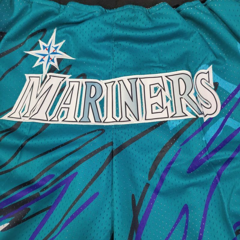 Seattle Mariners Lightning Edition Seattle Mariners Team Blue Shorts Style 1 Baseball Jersey baseball jersey product view 1