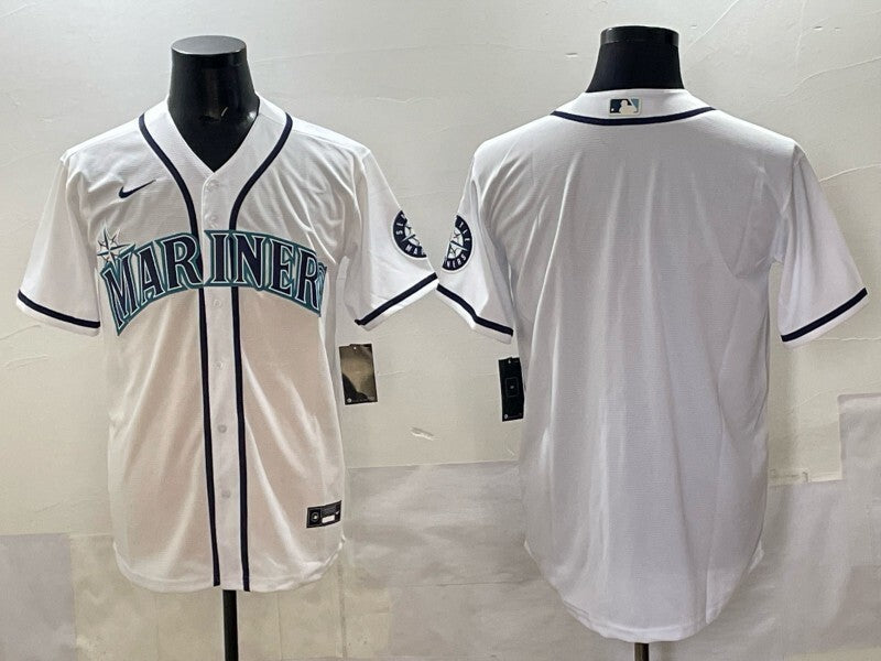Seattle Mariners Mariners 5 Collaboration Style 3 Baseball Jersey baseball jersey product view 1