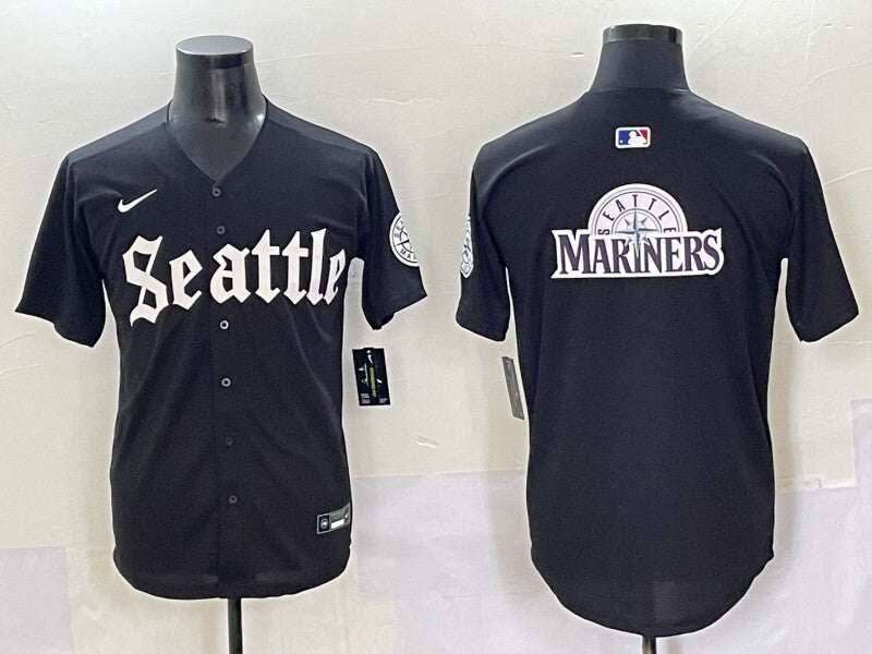Seattle Mariners Mariners 5 Collaboration Style 5 Baseball Jersey baseball jersey product view 1