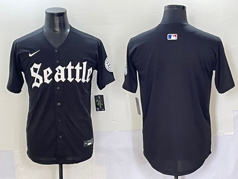 Seattle Mariners Mariners 5 Collaboration Style 7 Baseball Jersey baseball jersey product view 1