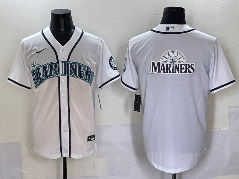 Seattle Mariners Mariners Adult Style 1 Baseball Jersey baseball jersey product view 1