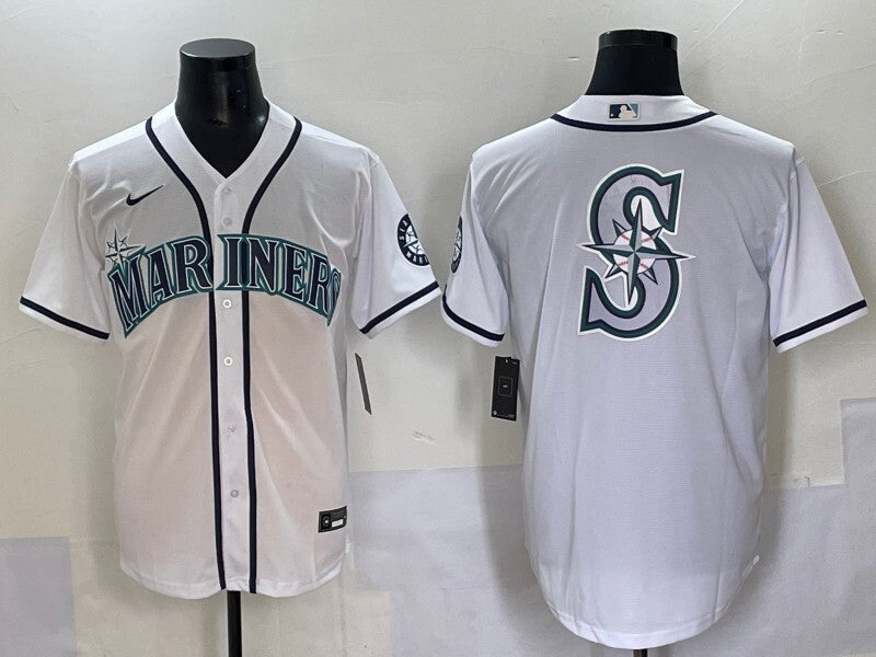 Seattle Mariners Mariners Adult Style 2 Baseball Jersey baseball jersey product view 1