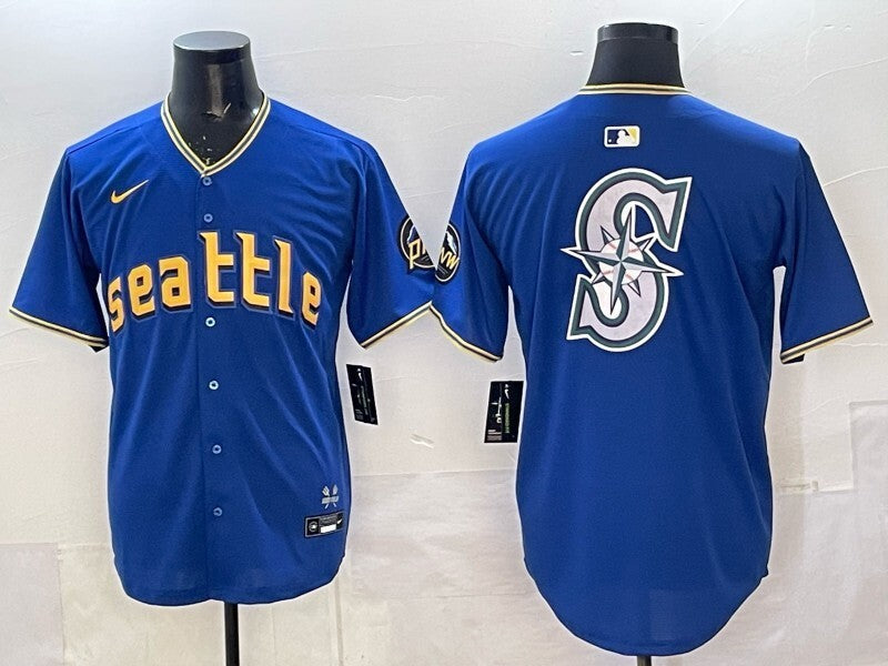 Seattle Mariners Mariners City Adult Style 2 Baseball Jersey baseball jersey product view 1