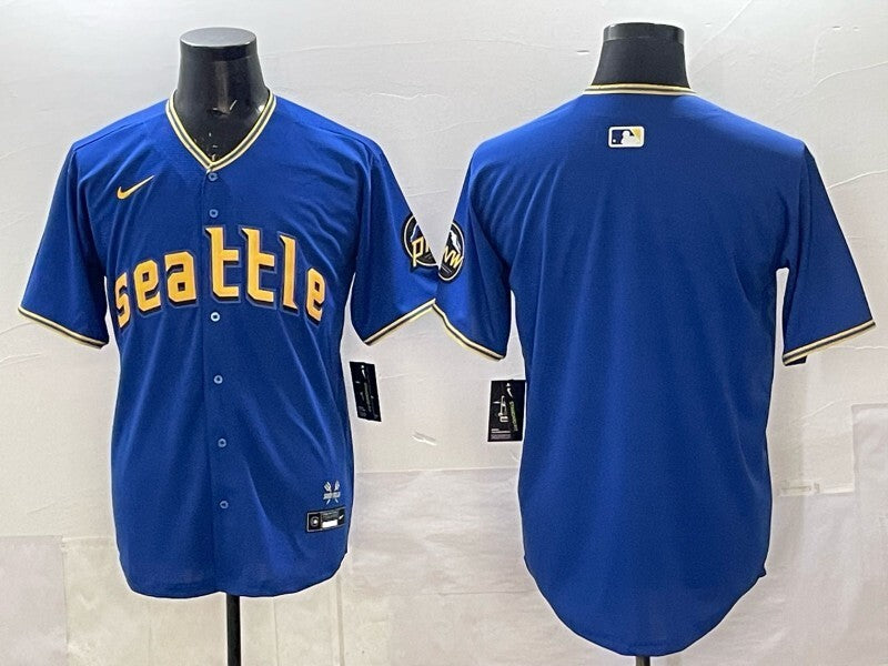 Seattle Mariners Mariners City Adult Style 3 Baseball Jersey baseball jersey product view 1