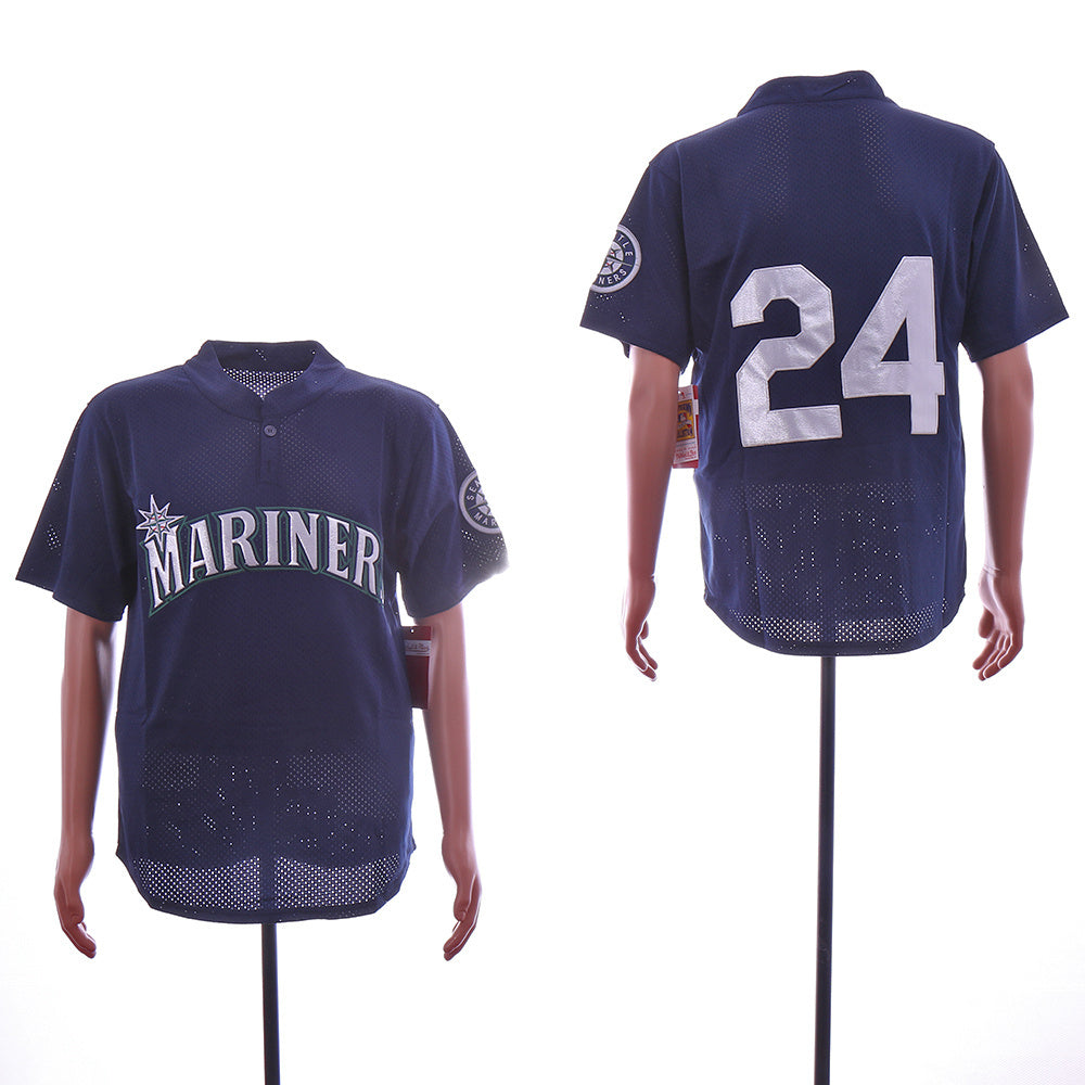 Seattle Mariners #24 Baseball Jersey baseball jersey product view 1