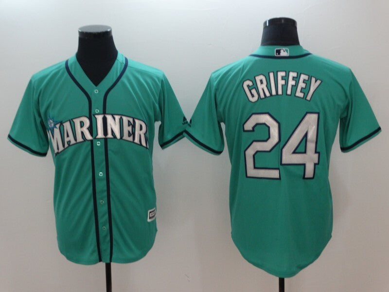 Seattle Mariners #24 Ken Griffey Fan Edition 6340 Baseball Jersey baseball jersey product view 1