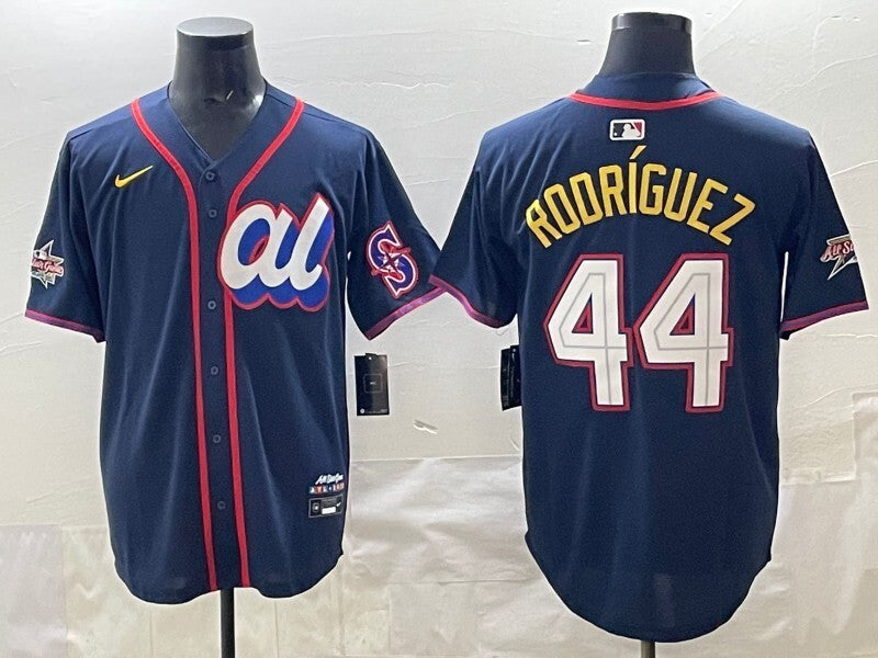 Seattle Mariners #44 Julio Rodriguez Mariners 25 All-Star Adult Style 1 Baseball Jersey baseball jersey product view 1